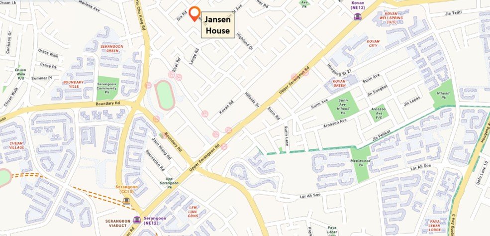 Jansen-House-Location-Map